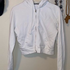 Brandy Melville cropped zip up
